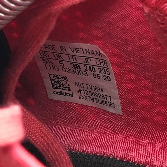 Adidas NMD R1 girls sneakers size 5.5Y/womens 7 pink - Picture 6 of 9